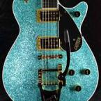 【Sale!!】G6229TG Limited Edition Players Edition Sparkle Jet BT with Bigsby-Ocean Turquoise Sparkle-【金利0%!!】