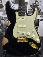 MBS 1963 Stratocaster Heavy Relic with Gold Hardware! -Aged Black-  by David Brown【全国送料負担!】【48回金利0%対