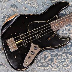 1962 Jazz Bass Relic Josefina Jaco Pickups -Aged Black w/Matching Head