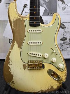 MBS 1963 Stratocaster Heavy Relic -Aged Vintage White- by Dale Wilson 2024USED!!【全国送料負担!】【48回金利0%対象】
