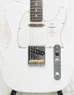 Made In Japan Hybrid II Telecaster -Arctic White/Rosewood-【JD25002555】【軽量3.22kg】