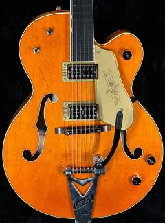 G6120T-59 Vintage Select Edition '59 Chet Atkins Hollow Body with Bigsby-Vintage Orange Stain Lacque