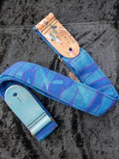 “Street Sharks” Guitar Strap【Made In USA】【ハンドメイド】【ストラップ】【ベース館在庫品】