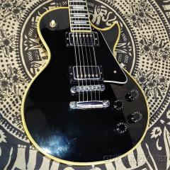【Vintage】1976 Les Pual Custom Chrome Hardware -Ebony-【4.53kg】【ギブソンフロア取扱品】