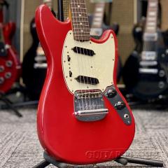 1965 Mustang -Red- 【L Serial】【Slab Fingerboard】【B Neck】【Mustang Small Head!】【Refrets!】【Vintage】【48回金利0%対象】