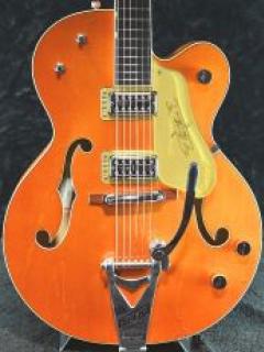 【夏のボーナスセール】G6120T-59 Vintage Select Edition '59 Chet Atkins Hollow Body with Bigsby-Vintage Orange S