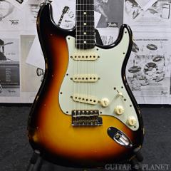 〜Custom Collection〜 1963 Stratocaster Relic -3 Color Sunburst- 2015USED!!【全国送料負担!】【48回金利0%対象】