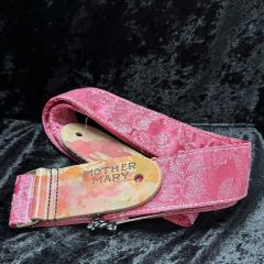“Granny Pink” Guitar Strap【Made In USA】【ハンドメイド】【ストラップ】【ベース館在庫品】