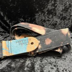 “Black Bleached” Guitar Strap【Made In USA】【ハンドメイド】【ストラップ】【ベース館在庫品】