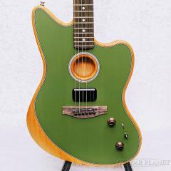 Acoustasonic Player Jazzmaster -Antique Olive- 【MX2302286】【2.36kg】