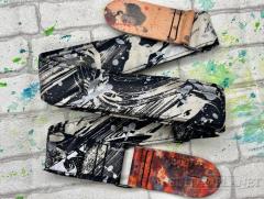 “Pollock“  Guitar Strap 【フェンダーカスタムショップフロア在庫品】【Made In USA】【ハンドメイド】【ギターストラップ】