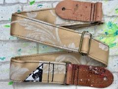 “24 karat“  Guitar Strap 【フェンダーカスタムショップフロア在庫品】【Made In USA】【ハンドメイド】