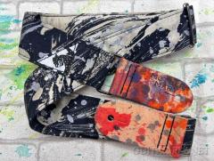 “Pollock“  Guitar Strap 【フェンダーカスタムショップフロア在庫品】【Made In USA】【ハンドメイド】【ギターストラップ】