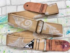 “24 karat“  Guitar Strap 【フェンダーカスタムショップフロア在庫品】【Made In USA】【ハンドメイド】
