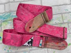 “Granny Pink” Guitar Strap【フェンダーカスタムショップフロア在庫品】【Made In USA】【ハンドメイド】