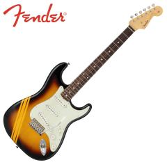 Made in Japan Traditional 2025 Collection, 60s Stratocaster Competition 3-Color Sunburst / Aged Natu