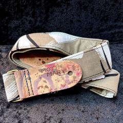 “Brushstroke” Guitar Strap【Made In USA】【ハンドメイド】【ストラップ】【ベース館在庫品】