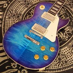 ~Custom Color Series~ Les Paul Standard 50s Figured Top -Blueberry Burst- 【#214750036】【3.97kg】