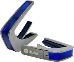 Capos Exotic Shell ELECTRIC BLUE ANGEL WING -Black Chrome- │ ギター用カポタスト【オンラインストア限定】