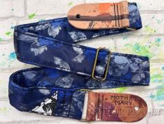 “Cerulean Gatsby“  Guitar Strap 【フェンダーカスタムショップフロア在庫品】【Made In USA】【ハンドメイド】