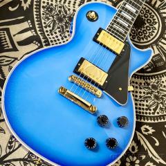  【半期決算セール】【現地選定品】~Demo Guitar・Mod Collection~ Les Paul Custom w/ Ebony Fingerboard Sky Blue Burst Gl