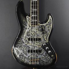 ~Bass Planet Spec~ Limited Edition Black Paisley Jazz Bass Relic -Aged Black Paisley/PHC- w/Josefina