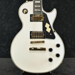 【半期決算セール】Inspired by Gibson Custom Les Paul Custom -Alpine White-【25041523620】【3.93kg】【USA P.U搭載】