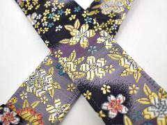 西陣織ギターストラップ -ぼかし桜 濃紺色 (No3)/BK-【オンラインストア限定】《1-2日で発送予定‼》