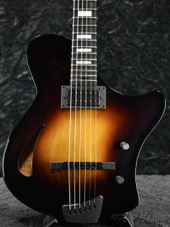 Ergonomic Semi Hollow -Dark Burst High Gloss-【2.35kg】【金利0%対象】