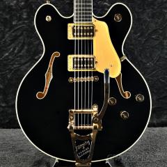 【Big Sale】Broadkaster LX Center Block with String-Thru Bigsby and Gold Hardware, Ebony Fingerboard, 
