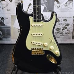 MBS 1960s Stratocaster Journeyman Relic Gold Hardware -Black- by Yuriy Shishkov【全国送料負担!】【48回金利0%対象】