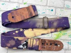 “Purple Bleached” Guitar Strap【ブリーチ加工】【フェンダーカスタムショップフロア在庫品】【Made In USA】【ハンドメイド】