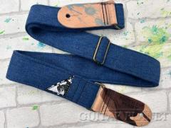 “Cool Hand Blue“  Guitar Strap 【フェンダーカスタムショップフロア在庫品】【Made In USA】【ハンドメイド】
