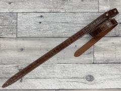 Legends Strap -Mid Brown Caiman-【ギブソンフロア取扱品】