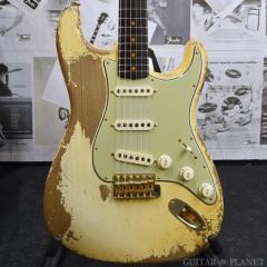 MBS 1963 Stratocaster Heavy Relic -Aged Vintage White- by Dale Wilson 2024USED!!【全国送料負担!】【48回金利0%対象】