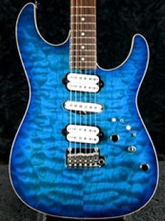 【GW版お茶の水大楽器祭 目玉品】Studio Elite HD Rear Rout QMT -Transparent Blue Burst- Made In USA!! 2023USED!!【ハイエ