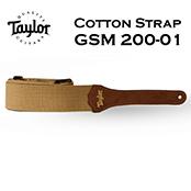 GSM 200-01 GS Mini Strap / Tan【ギターストラップ】