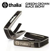 GIBSON CROWN BLACK EBONY -Brushed Black- │ ギター用カポタスト