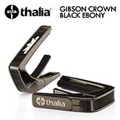 GIBSON CROWN BLACK EBONY -Black Chrome- │ ギター用カポタスト