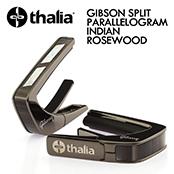 GIBSON SPLIT PARALLELOGRAM INDIAN ROSEWOOD -Black Chrome- │ ギター用カポタスト