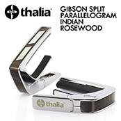 GIBSON SPLIT PARALLELOGRAM INDIAN ROSEWOOD -Chrome- │ ギター用カポタスト