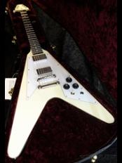 ~Japan Limited Run~ 70s Flying V Dot Inlay Classic White Vintage Gloss【#100246】【2.96kg】