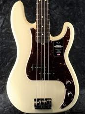 American Professional II Precision Bass -Olympic White/Rosewood- 【3.95kg】【48回金利0%対象】【送料無料】 