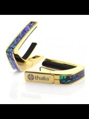 Capos Exotic Shell BLUE ABALONE -24K Gold- │ ギター用カポタスト