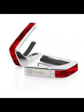 Capos Exotic Shell RED ANGEL WING -Chrome- │ ギター用カポタスト