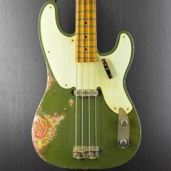 MBS 1968 Telecaster Bass Heavy Relic by Vincent Van Tright -Olive Drab over Pink Paisley-【ご委託品】【2020