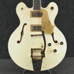 Falcon Center Block LTD with String-Thru Bigsby and Gold Hardware Ebony Fingerboard -Vintage White-【
