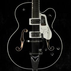 【Big Sale】Falcon Hollow Body with String-Thru Bigsby and Gold Hardware-Black-【金利0%!!】