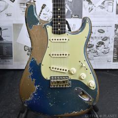 MBS 1961 Stratocaster Heavy Relic -Dark Lake Placid Blue to Lake Placid Blue - by Dale Wilson【全国送料負担