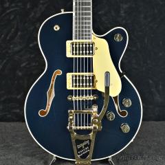 【ギタプラ大歳末セール2025】Broadkaster Jr. LX Center Block with String-Thru Bigsby and Gold Hardware, Ebony Fin